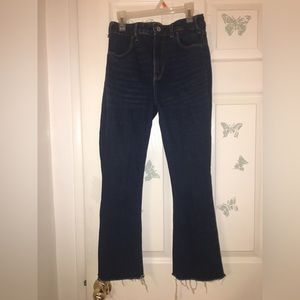 Abercrombie and Fitch Simone HighWaist Ankle Flare Jeans